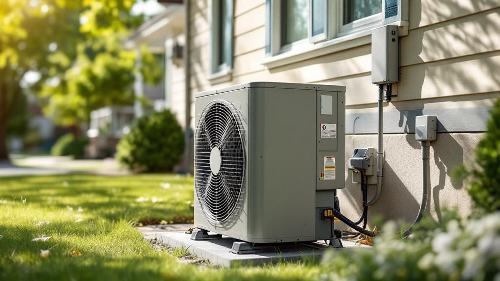 Residential outdoor air conditioning unit
